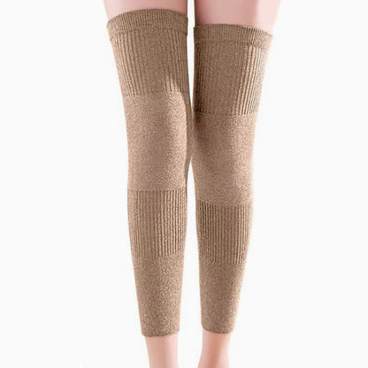 Unisex Extended Cashmere Knee Warmers