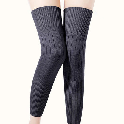 Unisex Extended Cashmere Knee Warmers