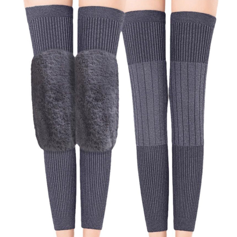 Unisex Extended Cashmere Knee Warmers