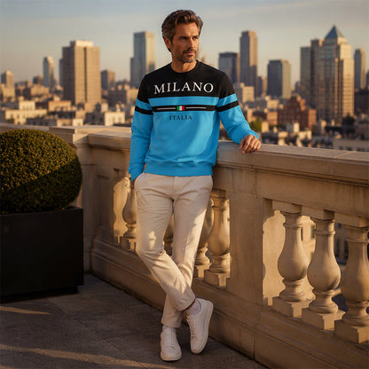 Men's Milano Italia Printed Sweatshirt
