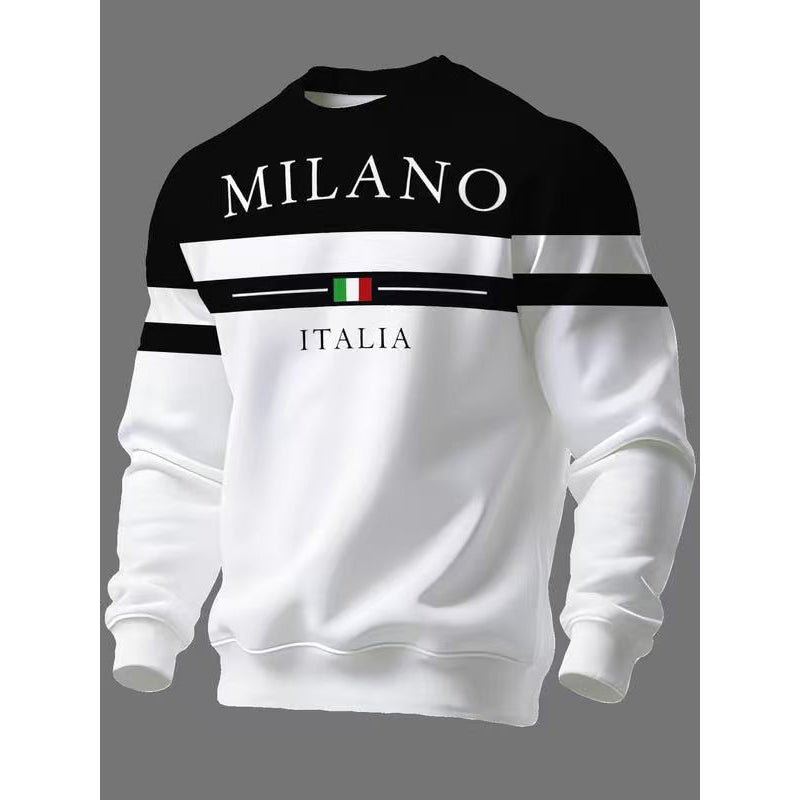 Men's Milano Italia Printed Sweatshirt