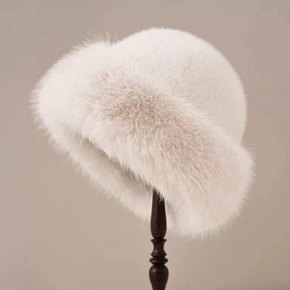 Winter Plush Thickened Scarf and Hat Warm Set