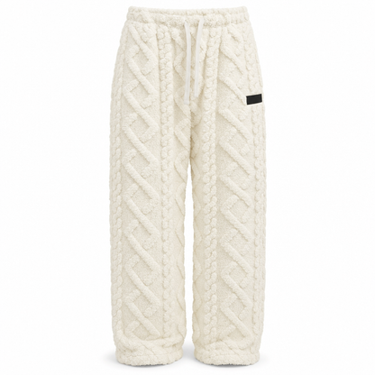 Women's Casual Warm Flannel Lined Lounge Pants