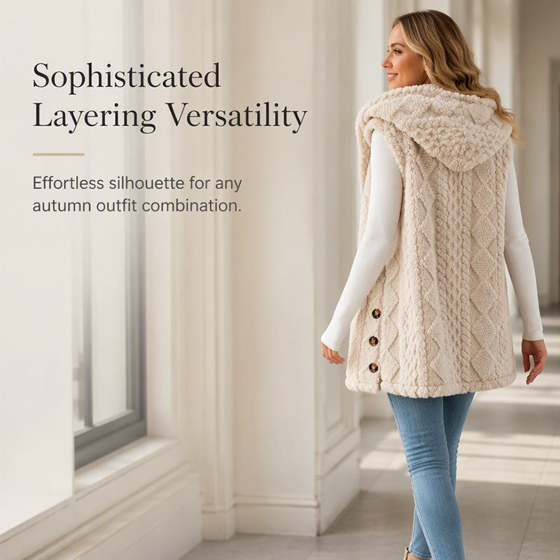 🧥Women’s Cozy Warmth Hooded Vest