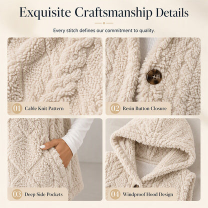 🧥Women’s Cozy Warmth Hooded Vest