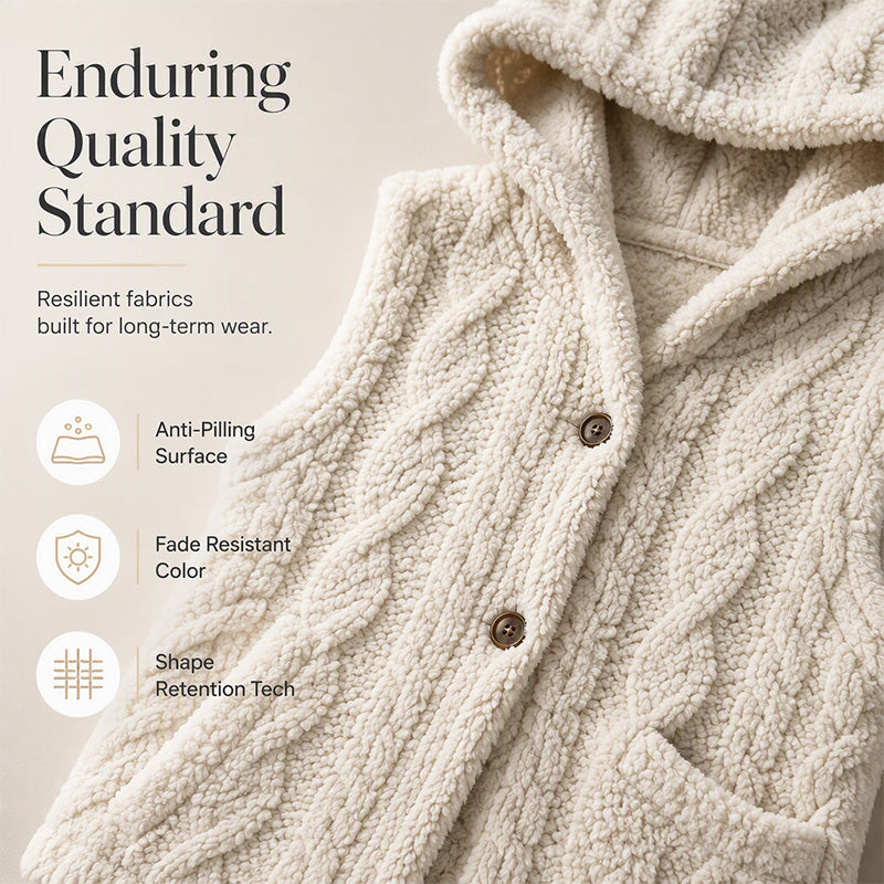 🧥Women’s Cozy Warmth Hooded Vest