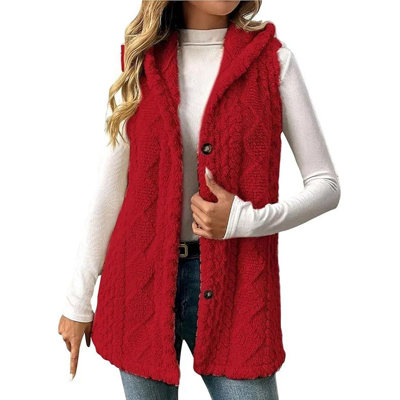 🧥Women’s Cozy Warmth Hooded Vest