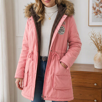 🧥 Women's Parka Jacket – 🍂☁️ Hooded Design & Warm Lining | Wind & Cold Protection, Easy Outings ✨