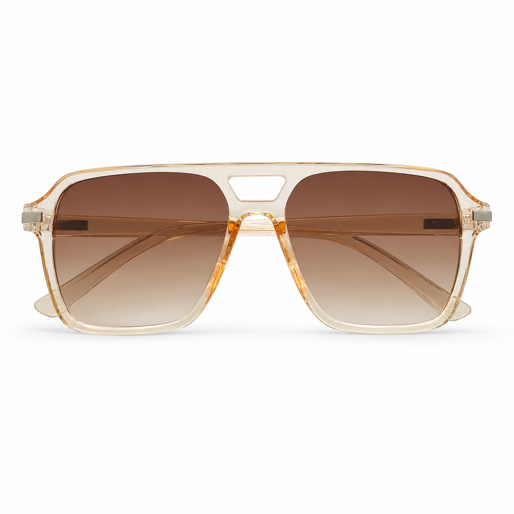 Vintage Retro Square Frame Sunglasses