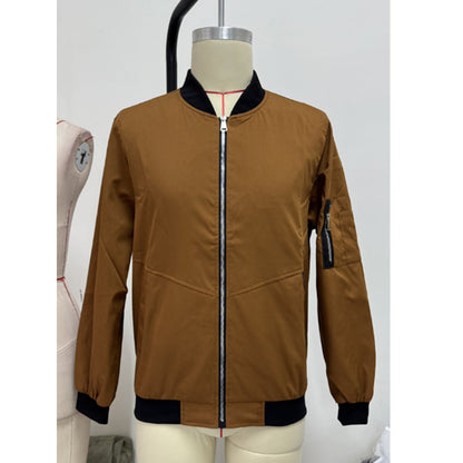 🧥 Lightweight Comfort, Classic Bomber Style | Men's Casual Jacket
