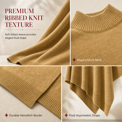 Women's Elegant Loose Knitted Shawl Wrap