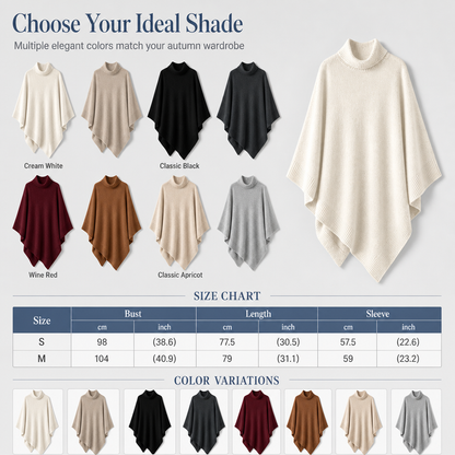 Women's Elegant Loose Knitted Shawl Wrap