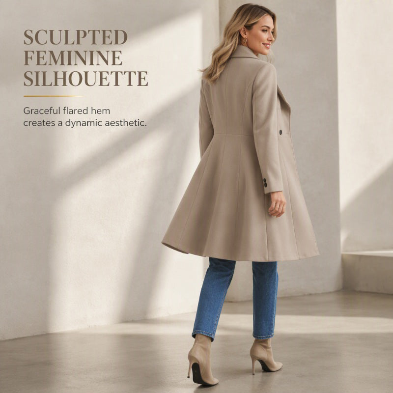 🧥Women's Elegant Slim Fit Lapel Coat