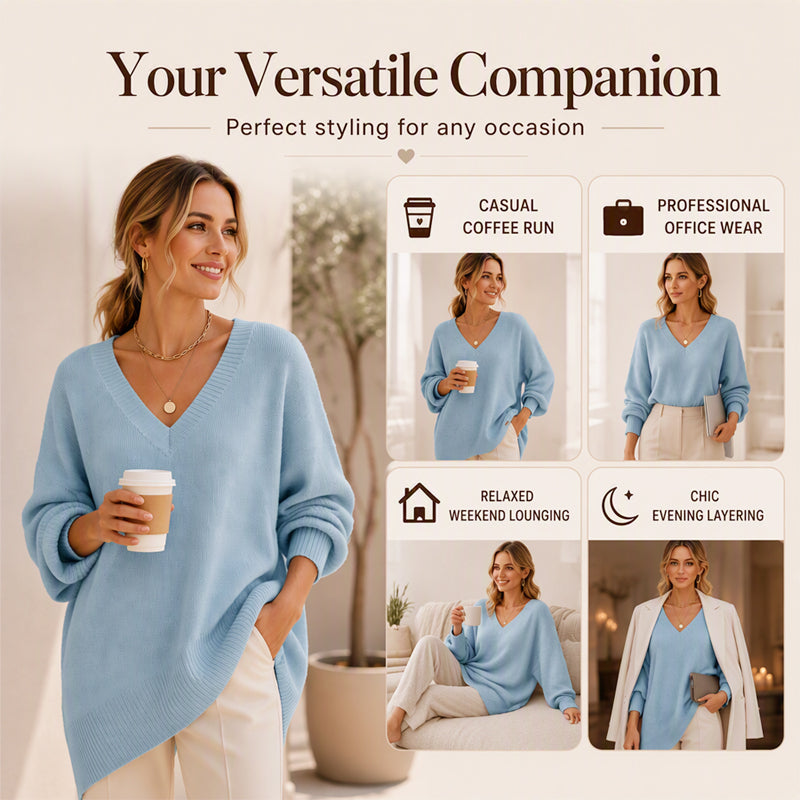 🧥Women's Mid Length Knit Sweater
