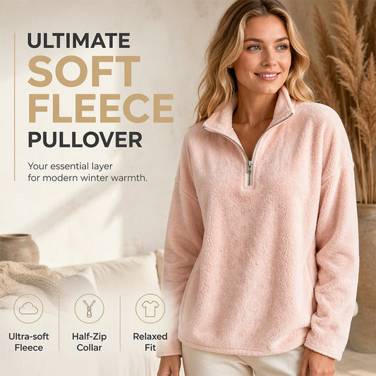 🌸Women's Casual Cozy Quarter-Zip Sweatshirt