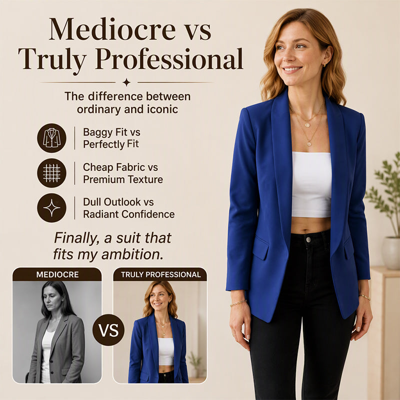 🧥Women's Casual Versatile Slim Fit Blazer