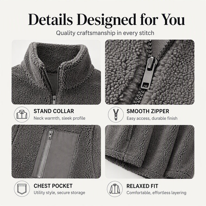 🧥Women's Winter Warm Zip-Up Coat