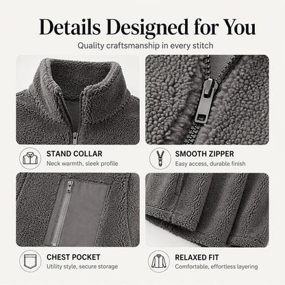 🧥Women's Winter Warm Zip-Up Coat