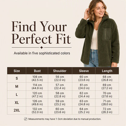 🧥Women's Winter Warm Zip-Up Coat