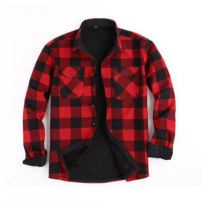 🧥Men's Winter Thermal Plaid Shirt Jacket