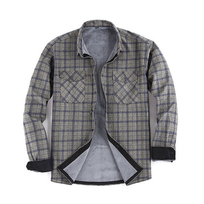 🧥Men's Winter Thermal Plaid Shirt Jacket