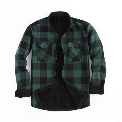 🧥Men's Winter Thermal Plaid Shirt Jacket