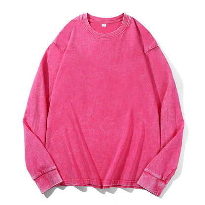 Vintage Washed Long Sleeve T-Shirt🧥