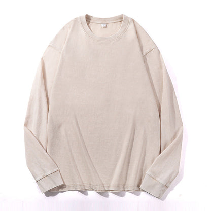 Vintage Washed Long Sleeve T-Shirt🧥