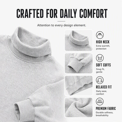 🧥Women's Casual Mock Neck Sweatshirt