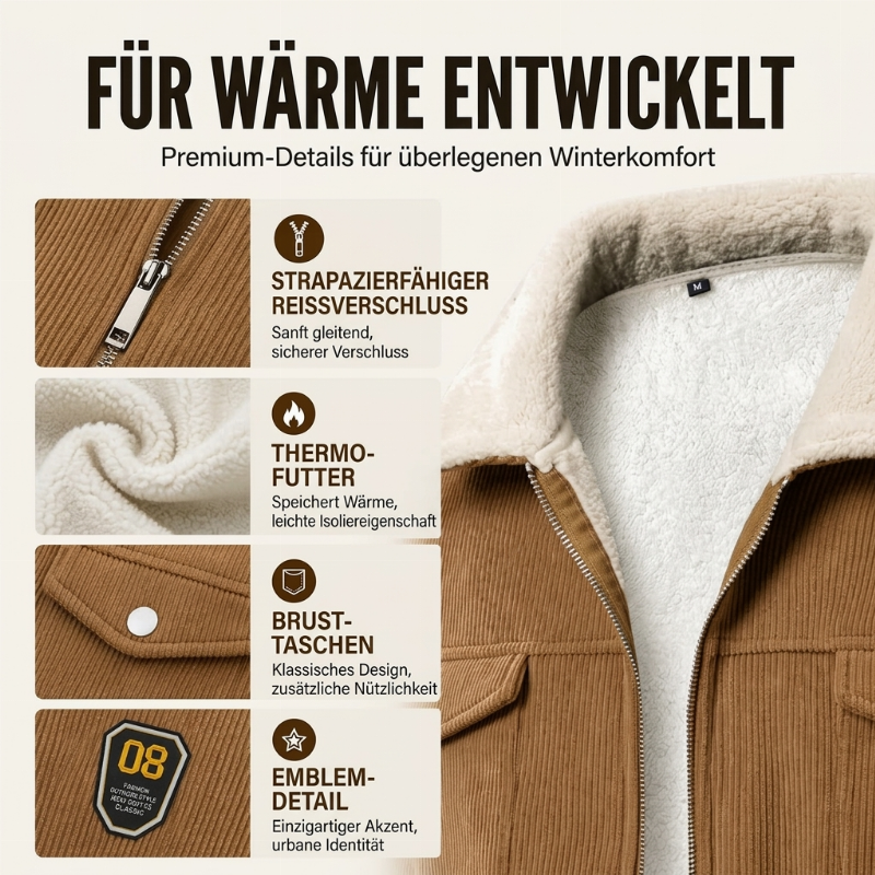 🧥Retro Corduroy, Casual & Stylish✨ Men's Corduroy Jacket – Classic Texture, Effortlessly Stylish ✨