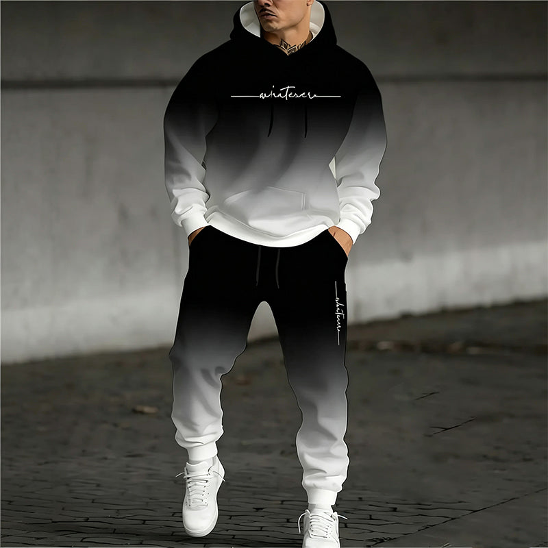 🖤Black Friday Sale:55% OFF🖤 🐅Men's Printed Hoodie & Sweatpants Set