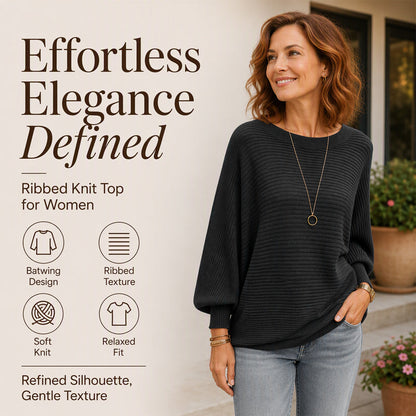 🌸Women's Oversized Ribbed Knit Sweater