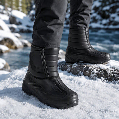 🖤Black Friday Sale:50% OFF🖤 Unisex Plush-Lined Waterproof Snow Boots